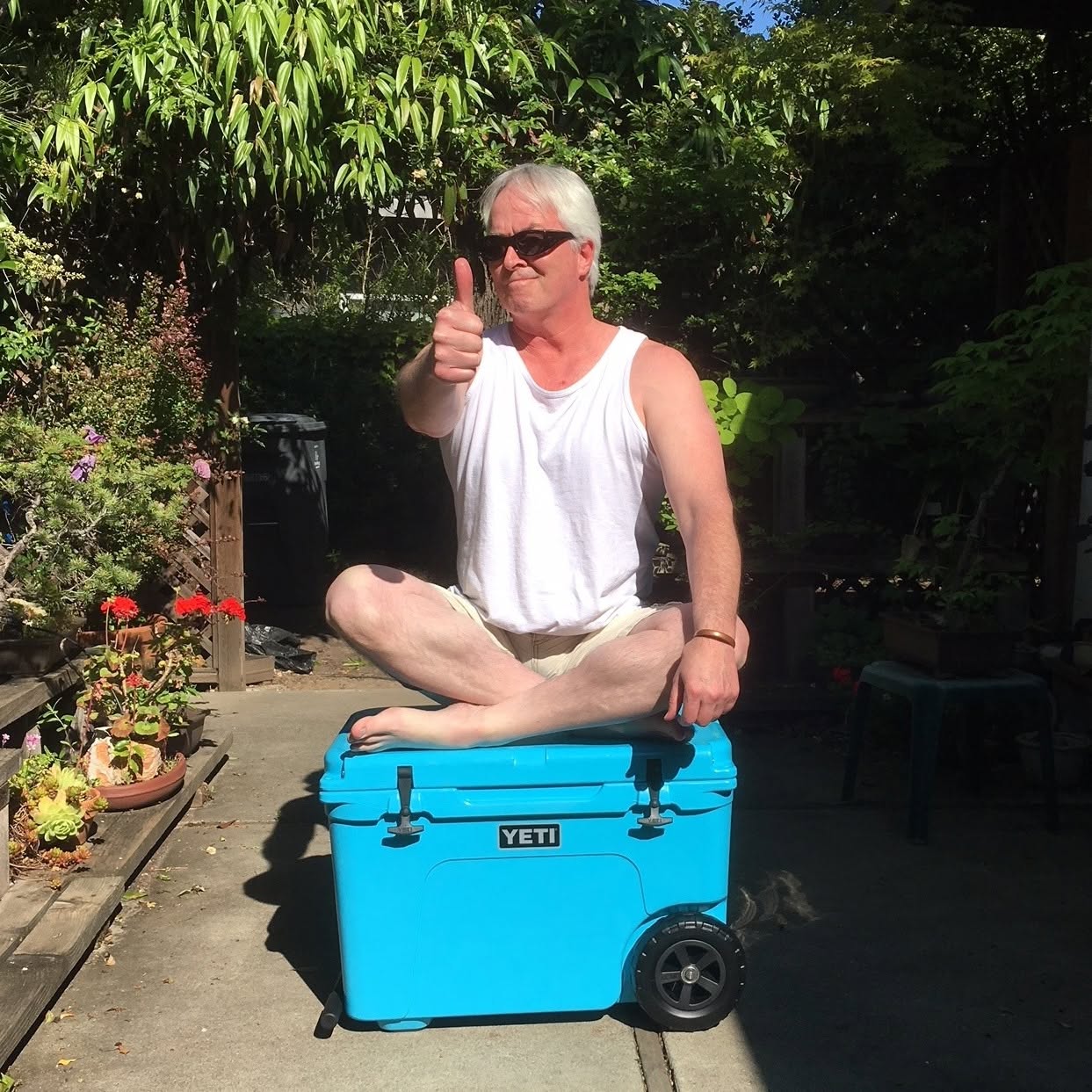 Chuck Rogers at home in Silicon Valley